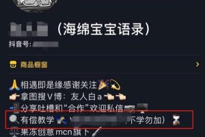 [抖音语录号项目]抖音名人语录视频赚钱套路，月入过万的玩法分享