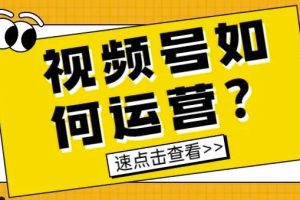 [视频号如何快速涨粉]新手做视频号如何快速涨粉？分享四大实用方法