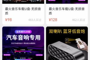 [短视频音乐U盘项目]大三学生视频号上卖音乐U盘半年赚十万，拆解短视频音乐U盘项目