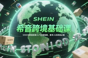 希音跨境基础课，SHEIN希音卖家入门实操指南，新手入坑希音必看