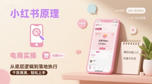 小红书原理以及详细实操流程,小红书电商教程插图 小红书原理以及详细实操流程,小红书电商教程