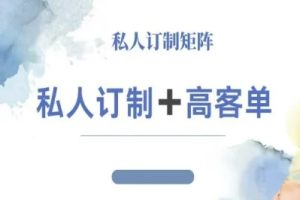 小红书自媒体咨询师IP教程，私人定制+高客单