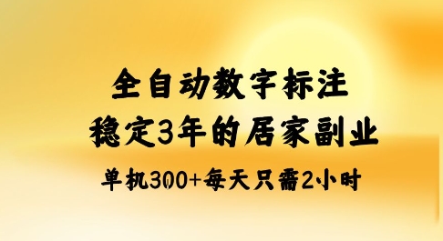全自动数字标注,稳定3年的蓝海项目,居家也能矩阵开干的副业,单机日入3张+【揭秘】插图 全自动数字标注,稳定3年的蓝海项目,居家也能矩阵开干的副业,单机日入3张+【揭秘】